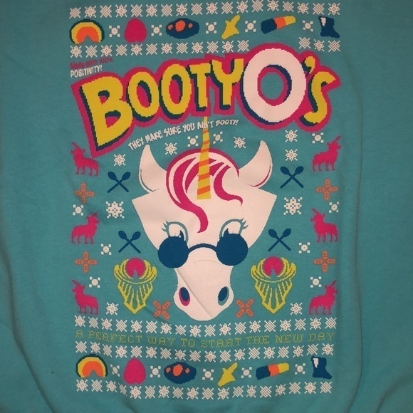 The New Day WWE BOOTY O’s Sweatshirt - Picture 3 of 9